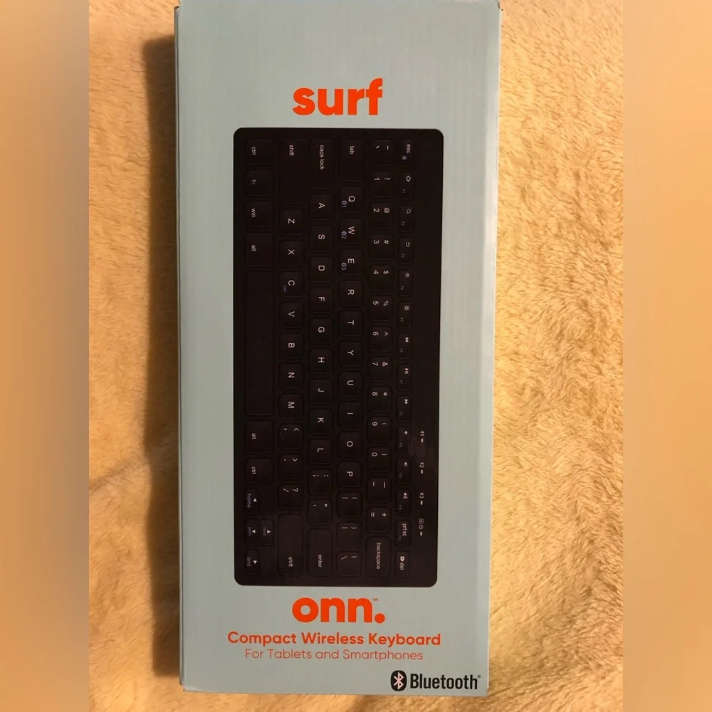 onn. Compact Wireless Keyboard. Brand new in a box.